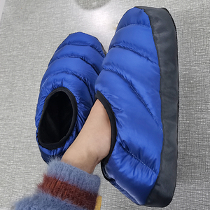 Ultralight ในร่มฤดูหนาวเป็ดห่านลง<span class=keywords><strong>รองเท้า</strong></span>แตะผู้หญิงผู้ชายนุ่มอบอุ่นผ้ารองเท้าแตะ Anti-Skid <span class=keywords><strong>รองเท้า</strong></span> - Product Image 1