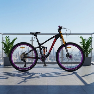 Bicicleta de Montaña de Aluminio de 27.5/29 Pulgadas en Oferta, con Grupo U6000 de 12 Velocidades, Buje 120, Horquilla de Aire, Horquilla Hidráulica VD31 de Aluminio - Product Image 6