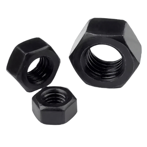 Tuercas Hexagonales de Alta Resistencia con Recubrimiento de Óxido Negro, Totalmente Roscadas, CLASE 4, para la Industria General, de Fabricante - Product Image 1