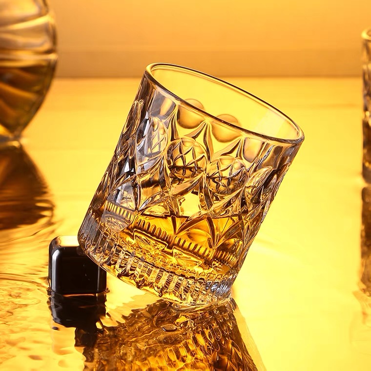Machine pressure 10oz Soda-lime glasses Glassware 300ml lead-free whiskey glass