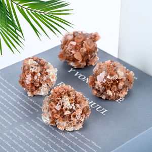 Pierre de guérison en cristal naturel de haute qualité spécimen minéral Calcite <span class=keywords><strong>rouge</strong></span> <span class=keywords><strong>aragonite</strong></span> brute pour la décoration - Product Image 4