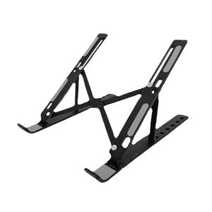Custom Printed <b>Pink</b> White Black Plastic Laptop Riser with Packaging for Summer Festival Giveaways and Outdoor Event Staff <b>Gifts</b> - Product Image 1