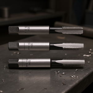 Taps Set M10 M12 M14 Metric <b>Thread</b> Cutting <b>Tool</b> For Metal Drilling - Product Image 3