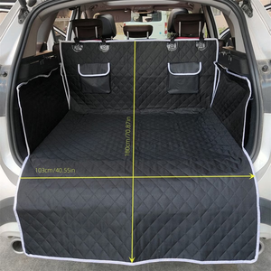 Tapis <span class=keywords><strong>de</strong></span> <span class=keywords><strong>protection</strong></span> antidérapant <span class=keywords><strong>pour</strong></span> <span class=keywords><strong>chien</strong></span> avec rabat pare-chocs, couverture intégrale, noir, taille moyenne, <span class=keywords><strong>pour</strong></span> voiture, SUV, camion, voyage avec animaux - Product Image 5