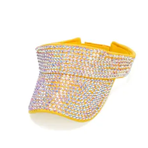 Source Affordable Wholesale rhinestone visors 