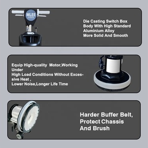 Máy chà sàn xoay đĩa đơn MLEE-170DF đa chức năng, máy giặt thảm, vệ sinh thảm - Product Image 3