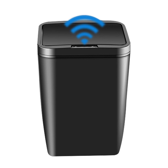 Touch-Free Smart Garbage Automatic Intelligent Waste Garbage Recycle Bin Trash Can With Sensor