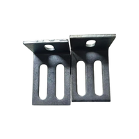 Support d'angle en carbone noir peint, fabrication et découpe de métaux, traitement sur mesure pour coin de piste de reach stacker portuaire