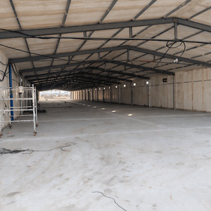 Structure en acier pour élevage de 10 000 poulets, environnement bien ventilé minimisant l'apparition des maladies. - Product Image 1