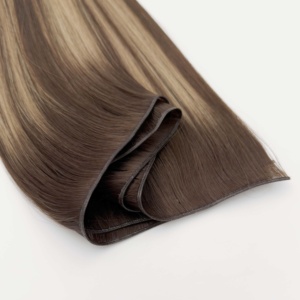 Extensiones de Cabello Genius Weft y Extensiones Genius Weft Onduladas y Rizadas para Mujer, Extensiones Rusas Finas e Invisibles Genius Weft - Product Image 2