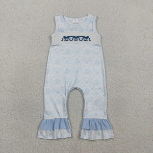 Combinaison bébé en gros, motif lapin rose à carreaux, pour filles, idéale pour Pâques - Product Image 6