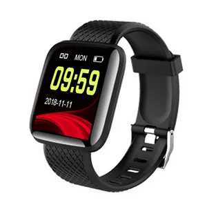 ID116 plus B6 Smart band With Heart Rate Monitor Fitness Bracelet Blu tooth Bracelet Sleep Fitness Smart Wristband