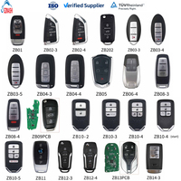 Clé de Voiture Intelligente à Télécommande KEYDIY Série ZB pour Puces 46 47 48 49 4A KD-X2 KD-MAX KD-X4, Clés de Véhicule Universelles pour Vente en Gros de Clés de Voiture