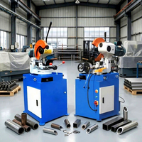 Machine de découpe de tuyaux manuelle avec coupe à 45 degrés