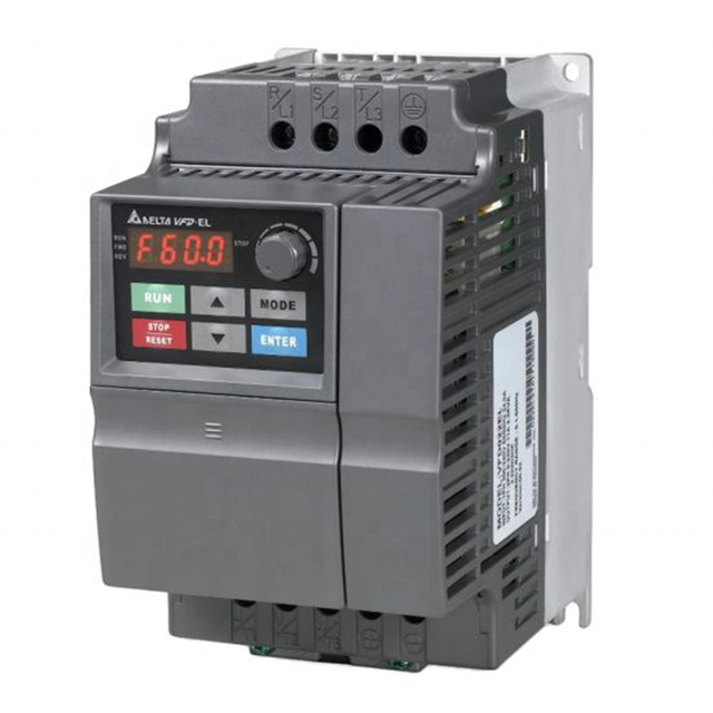Original Delta VFD EL Series 3PH 460V 3.7KW Inverter VFD037EL43A 5HP AC Motor Drive Sensorless Vector Control  Compact Drive