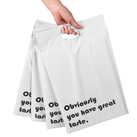 Blanc personnalisé Vêtements En Plastique Emballage En Plastique Sac de Courrier 10x13in Enveloppes D'expédition Enveloppes Poly Sac