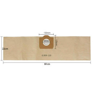 Bolsa de filtro de polvo de papel WD 3 6.959-130,0 pieza de repuesto para aspiradora Karchers WD3200 WD3 WV3 - Product Image 6