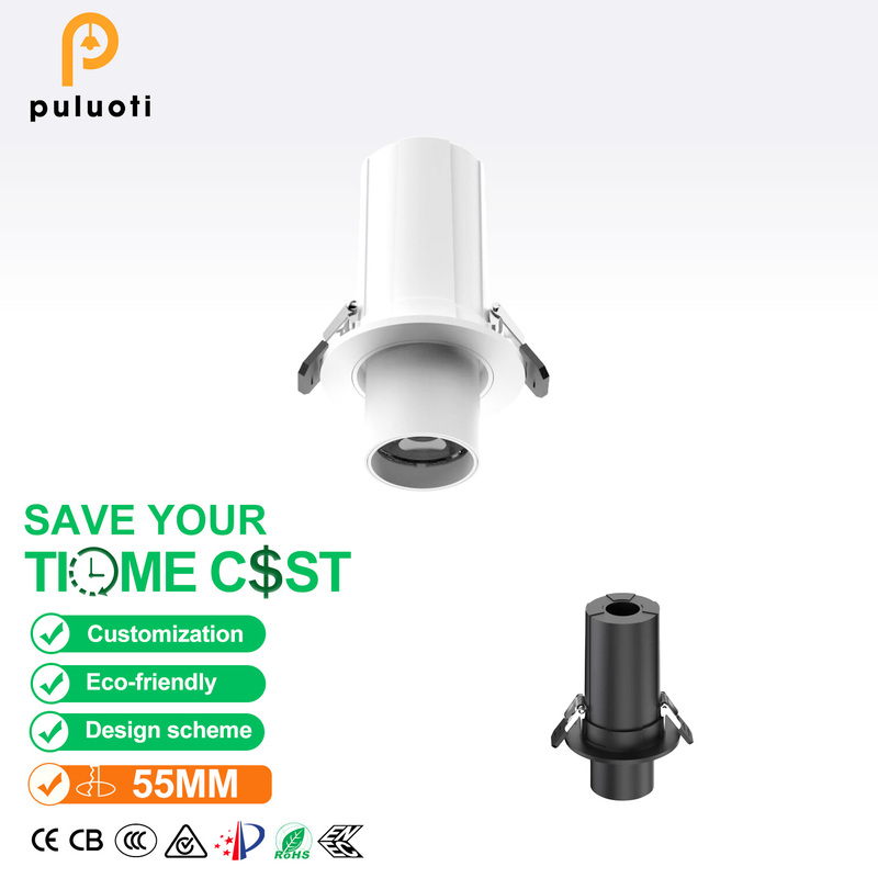 Modern Cut 55mm Recessed Spot Lights