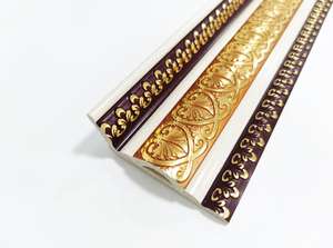 العراق نمط الداخلية السقف الزخرفية تاج صب الأفاريز ديكور ps البولي يوريثين البوب تصميم كورنيش من الجبس صب - Product Image 4