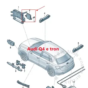 Unidad de módulo de Control remoto de entrada sin llave MOQ1 para VW ID3 ID4 ID6 Audi A3 Q5 Q6 Skoda Octavia 5WA 959 436 J 436 Q