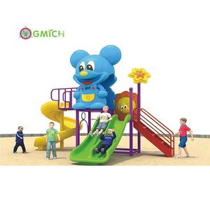 Equipo de Juegos <span class=keywords><strong>Infantiles</strong></span> <span class=keywords><strong>para</strong></span> Exteriores, Tobogán de Plástico <span class=keywords><strong>para</strong></span> Niños, <span class=keywords><strong>para</strong></span> Escuela, Parque o Jardín - Product Image 2