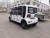 Véhicule de tourisme électrique, 4 roues, 6 portes, SUV 100% électrique, batterie au lithium, autonomie de 101 à 200 km, vitesse maximale de 50 km/h, idéal pour les hôtels et les centres de villégiature