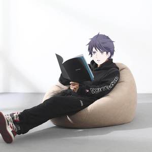 Pouf simple moderne pouf paresseux pouf canapé Tatami chaise de loisirs amovible tissu mousse pour appartement utilisation créative balcon - Product Image 2