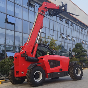 معالج تلسكوبي بسعة تحميل ، 4ton وارتفاع التحميل 6-18m تستخدم كآلة المواشي - Product Image 3