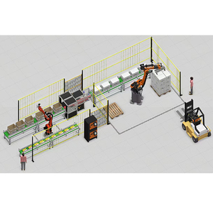 ذراع روبوت كوكا لنحت التماثيل والتشكيل مع طاولة دوارة ومسار خطي - Product Image 5