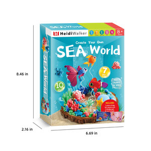 Vendita calda Kit di pittura per bambini giocattoli educativi per bambini creare il tuo mondo di <span class=keywords><strong>mare</strong></span> per bambini - Product Image 6