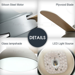 Moderne Dc Ventilateur De Plafond Avec Lumière <span class=keywords><strong>Lustre</strong></span> - Product Image 6
