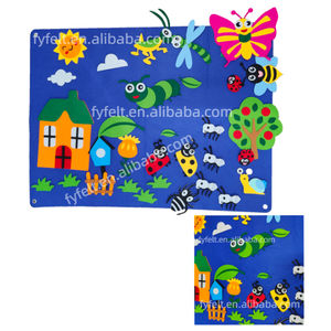 Spazio rosa blu ragazzo ragazza a casa in età prescolare il mio primo calendario giornaliero attività di apprendimento della prima infanzia mappa sentito occupato Story Board - Product Image 4