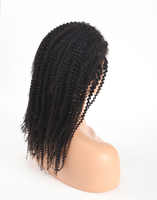 Perruque 3D Illusion Scalp HD Lace avec Nœuds Pré-Décolorés, Cheveux Humains Vierges Indiens Bruts, Ondulation Profonde, Sans Colle, avec Bande Élastique