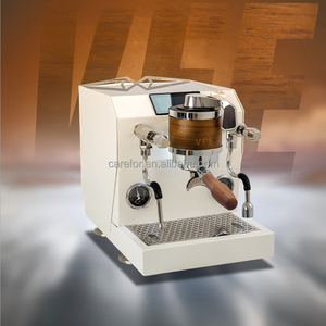 เครื่องชงกาแฟเอสเพรสโซแบบมืออาชีพ 9 บาร์ พร้อมหน้าจอ LCD ปั๊มโรตารี่ หม้อต้มคู่ สำหรับร้านกาแฟ - Product Image 1
