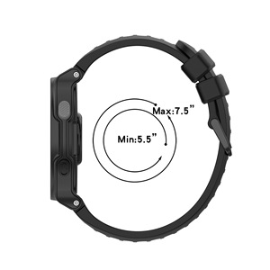 Bracelet de montre intelligente en silicone sport à libération rapide Lionorm pour Garmin <span class=keywords><strong>Forerunner</strong></span> 220/230 <span class=keywords><strong>Forerunner</strong></span> <span class=keywords><strong>735XT</strong></span> /235XT - Product Image 3