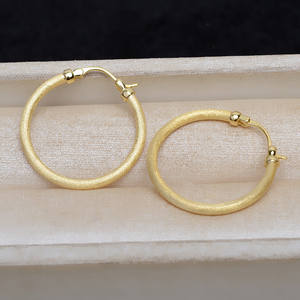 Boucles d'oreilles en argent S925 Wenchi, grandes carrées, accessoires DIY, boucle à porter directement, modèle tendance 16008 Chine - Product Image 2