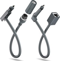 Kit de Acoplador RJ45 para Cable de Extensión de Satélite Starlink V2, Resistente a la Intemperie, con Protección IP68, Apto para Embarcaciones, Autocaravanas y Yates