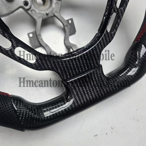 Nouveaux produits explosifs : Volant perforé en cuir et fibre de carbone pour Nissan GTR 35 - Product Image 5