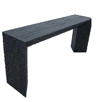 Table console rectangulaire en bois pour entrée, salon, chambre à coucher