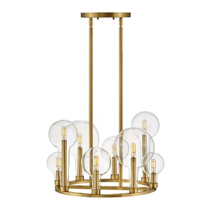 Gold - Tone Crystal Sputnik Chandelier, <b>Dandelion</b> - Like Structure, Luxury <b>Lighting</b> for Ballrooms - Product Image 3