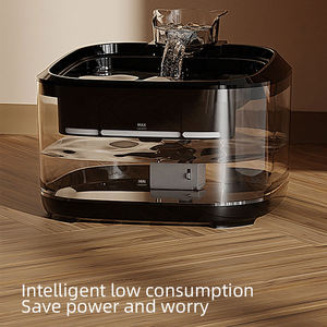 Meilleure Vente 2026 Distributeur d'eau intelligent automatique pour animaux de compagnie 4,5 L, Fontaine <span class=keywords><strong>à</strong></span> eau pour chat rechargeable, avec système de filtration pour eau propre et usée, Écologique - Product Image 2