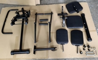 Rack de Squat Portable JDM Multifonctionnel en Acier/Métal pour Entraînement des Jambes et des Hanches à Domicile – Équipement de Gymnastique Sûr