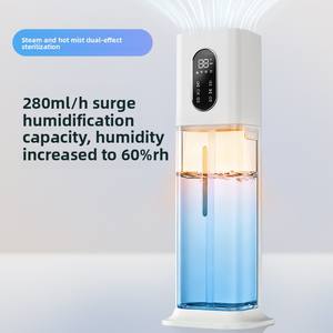 Maison bouton atomisation électrique <span class=keywords><strong>Air</strong></span> Touch Control plancher debout chauffé chaud diffuseur propre humidificateur pour la maison et l'hôtel - Product Image 2