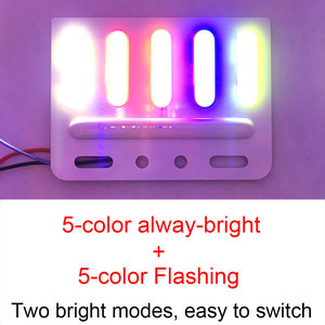 Đèn LED Xe Tải 24V COB Đèn Nhấp Nháy Sắc Nét Đèn Phanh Cảnh Báo Tín Hiệu Chiếu Sáng Siêu Sáng Đèn LED Xe Tải 5 Màu - Product Image 4