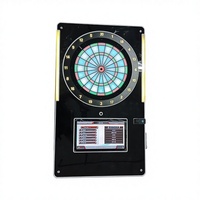 Mini-machine à fléchettes électronique en plastique professionnelle avec écran LED, machine de jeu d'arcade murale d'intérieur, affichage en anglais