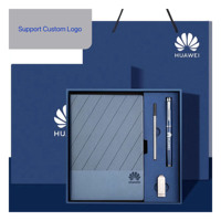 Ensemble de papeterie promotionnel en gros pour bureau : agenda A5 personnalisé, carnet magnétique premium et coffret cadeau stylo