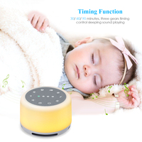 Produits de dropshipping 2025 – Machine à bruit blanc portable rechargeable par USB pour chambre à coucher et sommeil de bébé