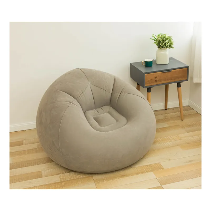Sofá portátil grande para niños, silla impermeable, muebles inflables para sala de estar, bolsa de granos, sillas, venta al por mayor