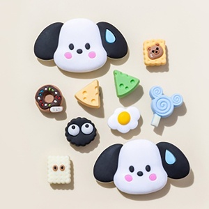 Breloques et boucles pour sacs de plage, accessoires de chaussures 3D détachables, tendance, motif dessin animé, fermoirs mignons, pendentifs - Product Image 4