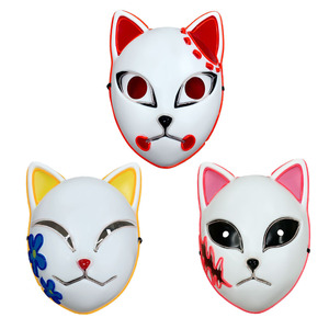 Masque de Renard LED <span class=keywords><strong>pour</strong></span> Cosplay d'Anime Japonais, Carnaval, Masquerade, <span class=keywords><strong>Halloween</strong></span>, Costumes de Films et de Télévision - Product Image 1